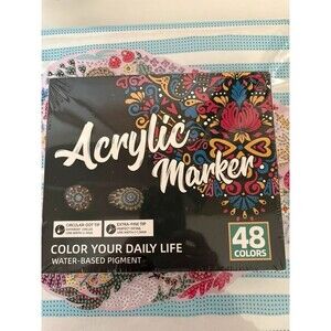 48 Acrylic Markers